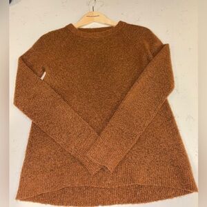 Loft Small Petite Burnt Orange Long Sleeve Sweater